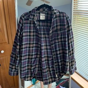 American Eagle oversized flannel